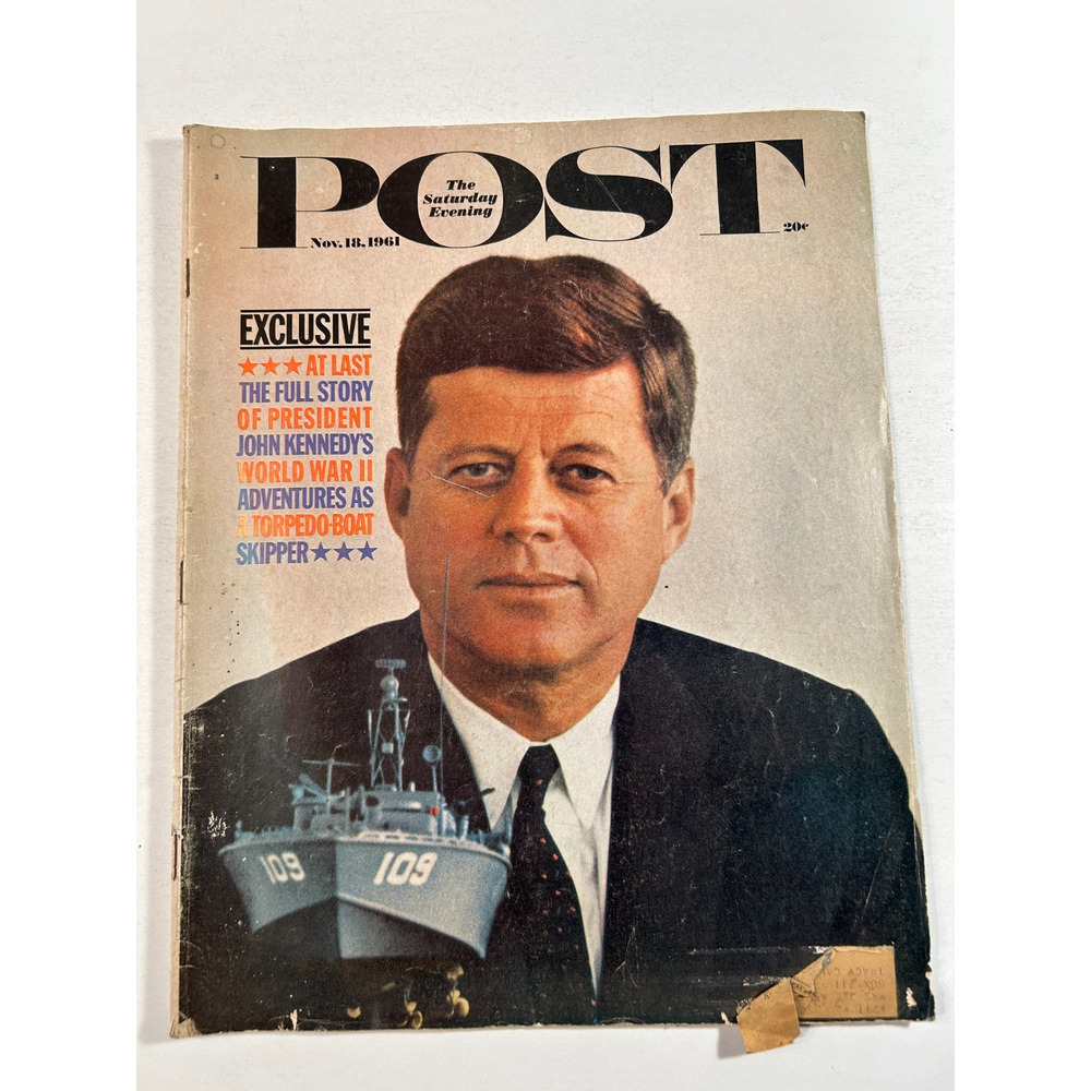 POST Magazine Nov 18 1961 John F Kennedy PT-109 President Vintage Issue